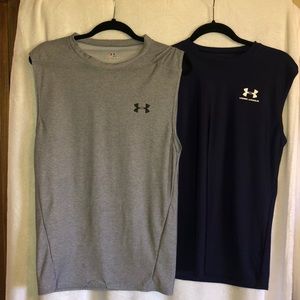 Under Armour navy XL tank top XL gray tank top